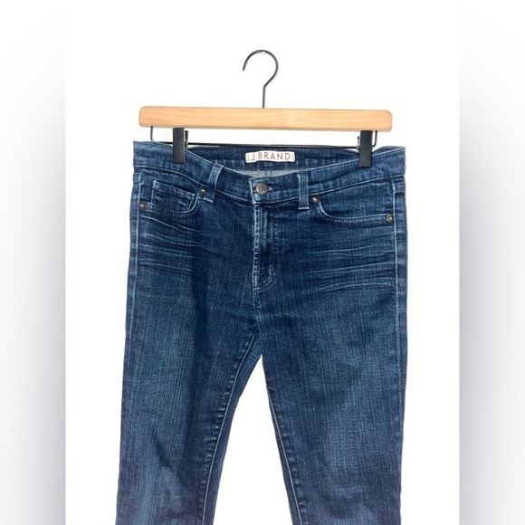 J BRAND Cigarette Leg Low Rise Blue Jeans Size 28 - Picture 2 of 10
